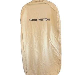 Louis Vuitton Cream Long Garment Bag